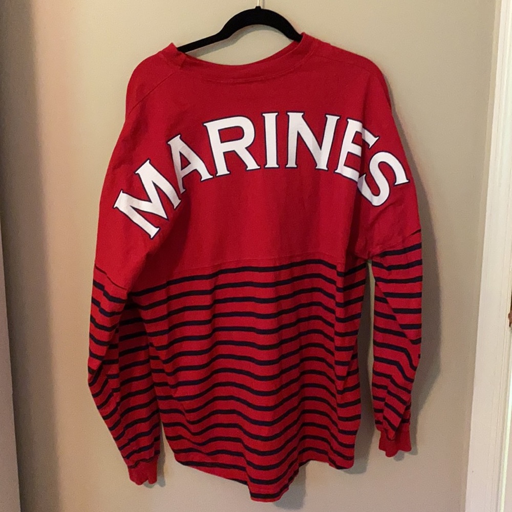 United States Marines Spirit Jersey. Red and Blue